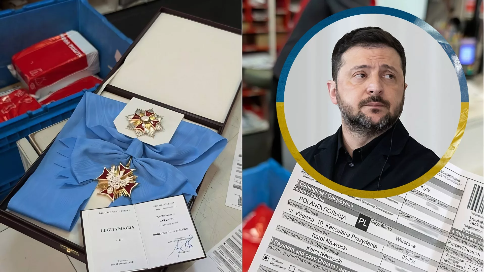 Prezydentowi Ukrainy Wołodymyrowi Zełenskiemu