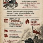 Wrocław pamięta o 1 września. Historyczne spotkanie w 87. rocznicę niemieckiej napaści na Polskę