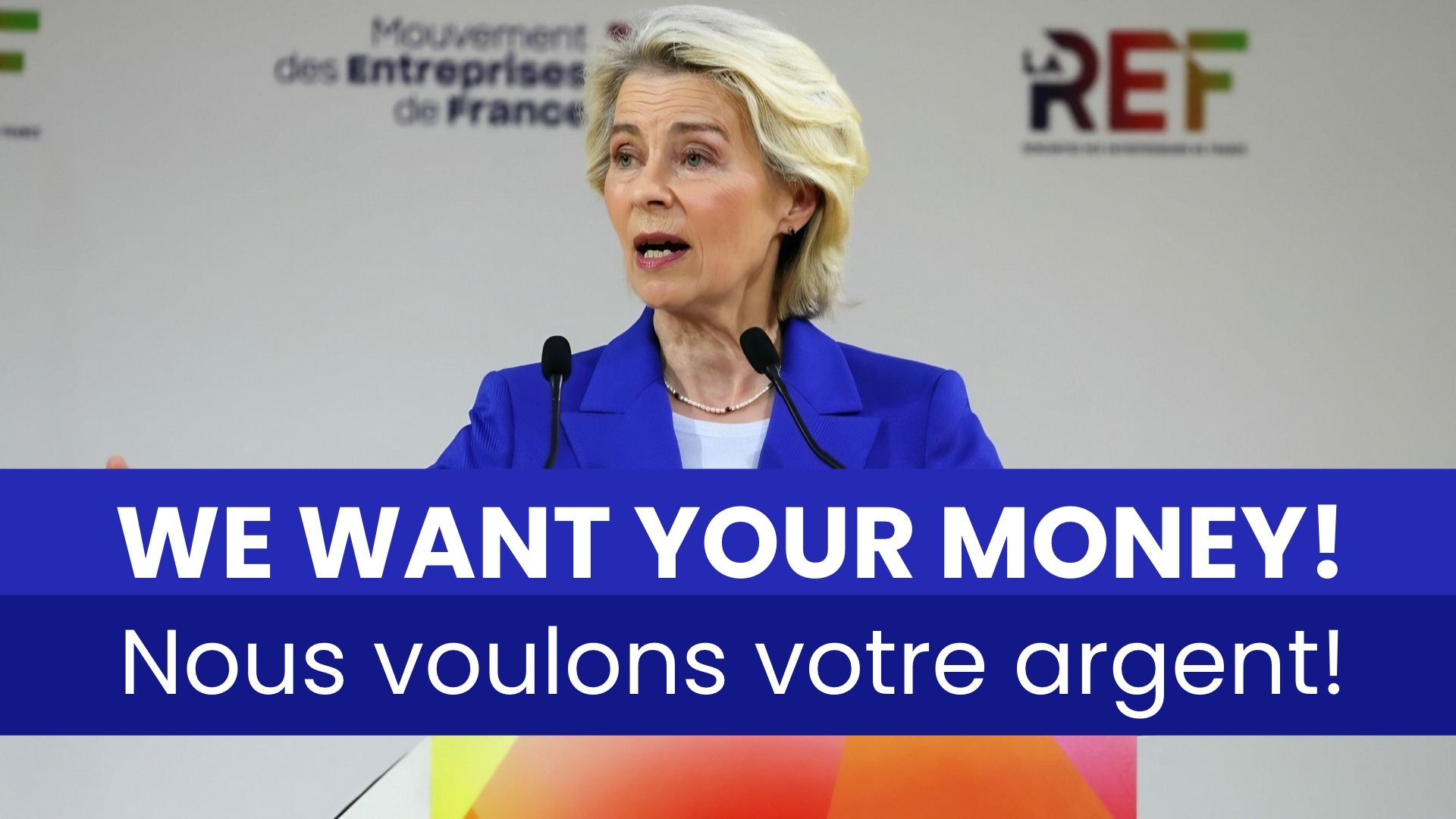 Von der Leyen chce Twoich oszczędności, bo projekt UE się gospodarczo sypie!